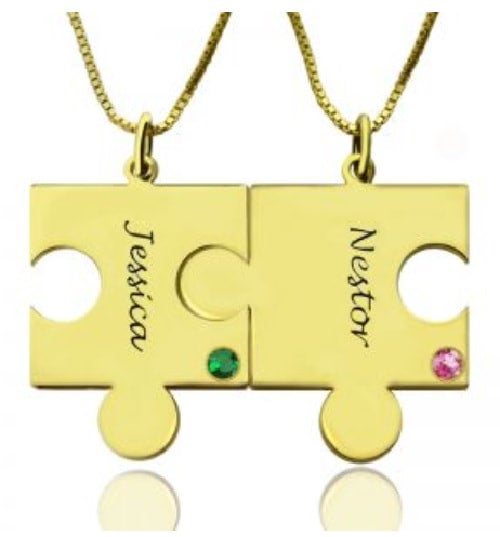 Matching birthstone clearance necklaces